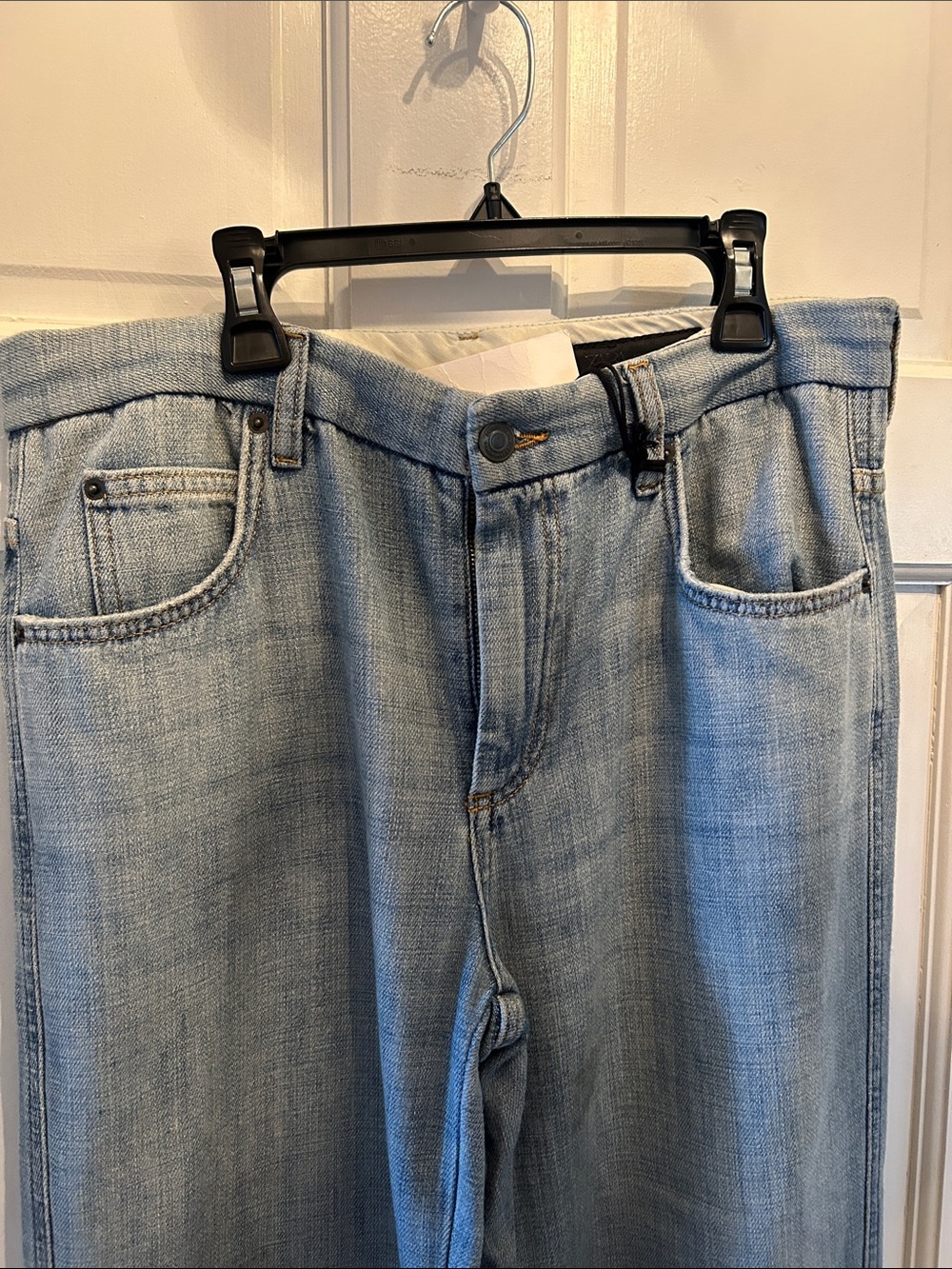Zara Light Wash Women's Flared Jeans - Blue - Picture 2 of 10